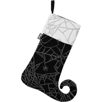 ponožka vánoční (dekorace) KILLSTAR - Stocking - Black, KILLSTAR