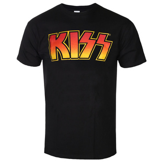 tričko pánské Kiss - Classic Logo - ROCK OFF, ROCK OFF, Kiss