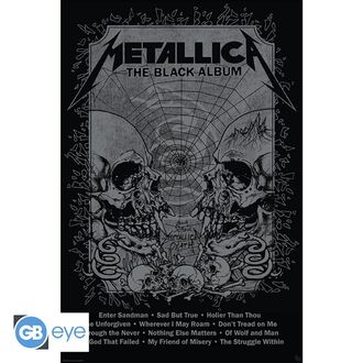 plakát METALLICA - Poster Maxi - Black Album, NNM, Metallica