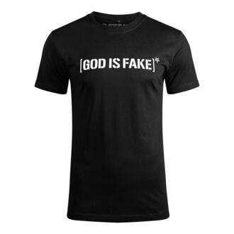 tričko pánské HOLY BLVK - GOD IS FAKE - HB041T