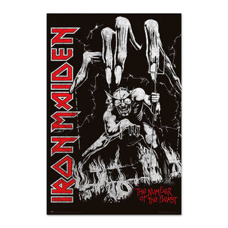 plakát IRON MAIDEN - NUMBER OF THE BEAST, NNM, Iron Maiden