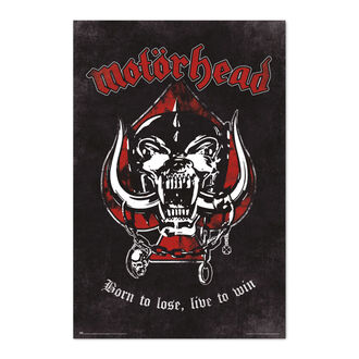 plakát Motörhead - BORN TO LOSE, NNM, Motörhead