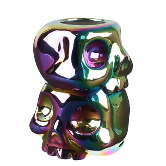 váza (dekorace) KILLSTAR - Rainbow Skulls - Aura, KILLSTAR