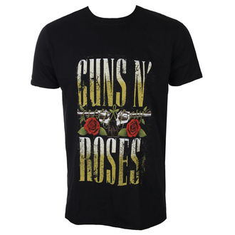 tričko pánské Guns N' Roses - Big Guns - Black - ROCK OFF, ROCK OFF, Guns N' Roses