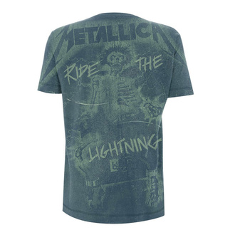 tričko pánské Metallica - Ride The Lightning A/O - Indigo, NNM, Metallica