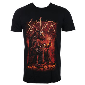 tričko pánské Slayer - Goat Skull - Black - ROCK OFF - SLAYTEE42MB