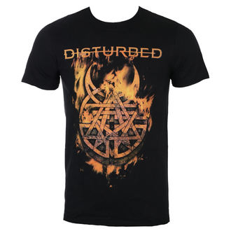 tričko pánské Disturbed - Burning Belief - Blk - ROCK OFF, ROCK OFF, Disturbed
