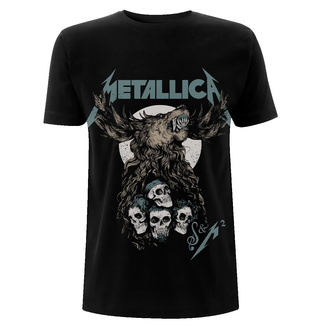 tričko pánské Metallica - S&M2 Skulls - Black - RTMTLTSBS&M