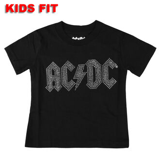 tričko dětské AC/DC - Logo Embellished - ROCK OFF, ROCK OFF, AC-DC