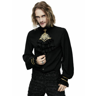 košile pánská DEVIL FASHION - Gabriel Gothic Embroidered Chiffon, DEVIL FASHION