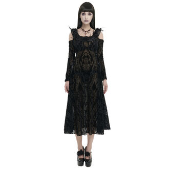 šaty dámské DEVIL FASHION - Gothic Flocked, DEVIL FASHION