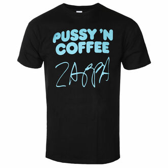 tričko pánské FRANK ZAPPA - PUSSY N COFFEE - BLACK - PLASTIC HEAD, PLASTIC HEAD, Frank Zappa