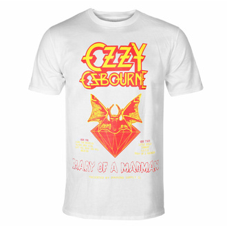 tričko pánské DIAMOND x OZZY OSBOURNE - Diary Of A Madman - White, DIAMOND, Ozzy Osbourne