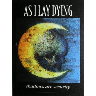 vlajka As I Lay Dying - Shadows Security, HEART ROCK, As I Lay Dying