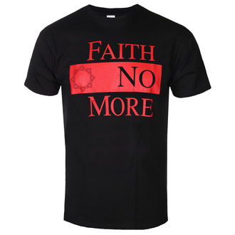 tričko pánské Faith No More - Classic New Logo Star - ROCK OFF, ROCK OFF, Faith no More