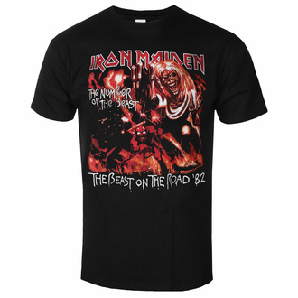 tričko pánské Iron Maiden - NOTB The Beast On The Road - BLACK - ROCK OFF, ROCK OFF, Iron Maiden
