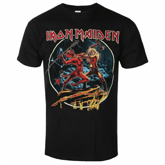 tričko pánské Iron Maiden - NOTB Run To The Hills - Black - ROCK OFF - IMTEE142MB