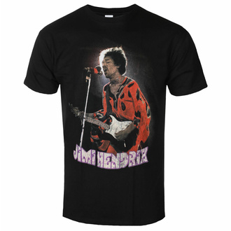 tričko pánské Jimi Hendrix - Orange Kaftan - BLACK - ROCK OFF, ROCK OFF, Jimi Hendrix