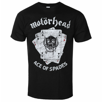 tričko pánské Motörhead - Flat Warpig Aces BL - ROCK OFF, ROCK OFF, Motörhead