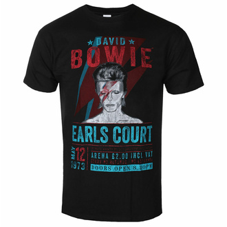 tričko pánské David Bowie - Earls Court '73 - ROCK OFF, ROCK OFF, David Bowie