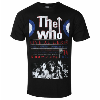 tričko pánské The Who - Live At Leeds '70 - ROCK OFF - WHOECOTS01MB