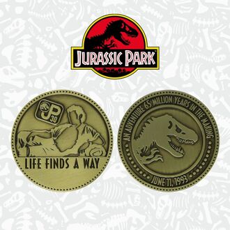 mince (sběratelská) Jurassic Park - 30th Anniversary - Limited Edition - FNTK-UV-JP146