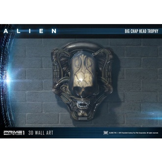dekorace nástěnná Alien - 3D Wall Art Big Chap Head Trophy, NNM, Alien