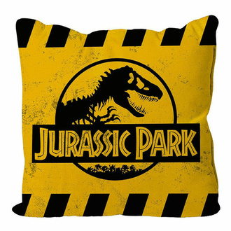 polštář Jurassic Park - Yellow Logo, NNM, Jurský park