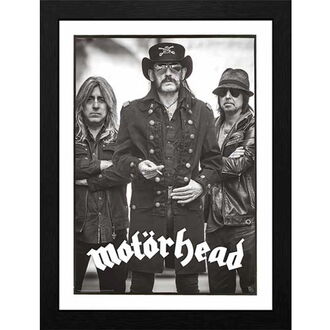 obraz Motörhead - Group Black and White, GB posters, Motörhead